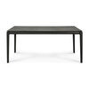 Ethnicraft Oak Bok black dining table 180 cm