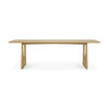 Ethnicraft Oak Geometric dining table 220cm