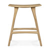 Ethnicraft Oak Osso counter stool hardwax oil finish