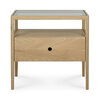 Ethnicraft oak Spindle bedside