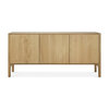 Ethnicraft PI sideboard oak 3 doors