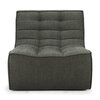Ethnicraft N701 sofa - 1 seater Moss