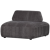 Woood Essentials Sterck Fauteuil Met Verplaatsbare Rugleuning Charcoal