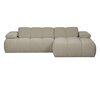 WOOOD Mojo Chaise Longue Boucl&eacute; Beige Melange Rechts