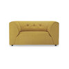 HKLIVING Vint Couch Element Loveseat Linen, Burnt Ochre