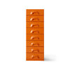 HKLIVING Chest Of 8 Drawers Tangerine