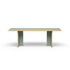 HKLIVING Dining Table Pale green 220cm