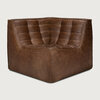 Ethnicraft N701 Sofa -Corner- Chestnut