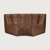 Ethnicraft N701 Sofa -Round Corner- Chestnut
