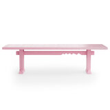 HKLIVING Forma Dining Table Very Pink 280cm