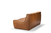 Ethnicraft N701 sofa - 2 seater leather old saddle