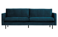 WOOOD Premium Rodeo classic bank 2,5-zits velvet blue