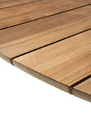 Ethnicraft Circle teak dining table outdoor 136cm
