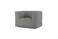 Bryck Chair 1 zits ECOLLECTION Medium grey 19