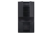 WOOOD Finca opbergkast 110cm zwart