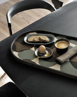 Ethnicraft Oak Arc black dining table 220