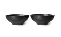 HKLIVING bold &amp; basic ceramics: large bowl black 