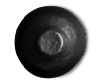 HKLIVING bold &amp; basic ceramics: large bowl black 