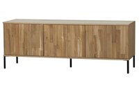 WOOOD Premium Gravure tv meubel 150 cm eiken blanke lak 
