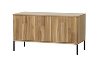 WOOOD Premium Gravure tv meubel 100 cm eiken blanke lak 