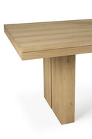 Ethnicraft Oak Double extendable dining table 