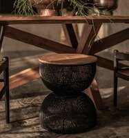 dBodhi Collectabels Wave Bijzettafel Charcoal