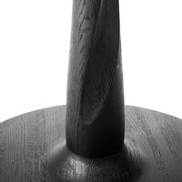Ethnicraft Oak Torsion square black dining table