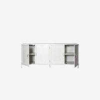 New Routz Detroit 4 deurs dressoir - White