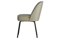 WOOOD Premium Vogue eetkamerstoel fluweel pistache