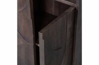 WOOOD Premium Draw 4-deurs opbergkast mango hout walnoot