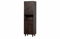 WOOOD Premium Draw 4-deurs opbergkast mango hout walnoot