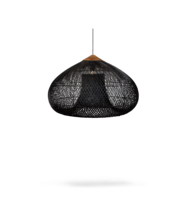 Dbodhi Bright Drum Lamp Charcoal 80cm
