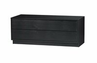 WOOOD Premium Finca Tv Meubel 100cm Grenen Diep Zwart
