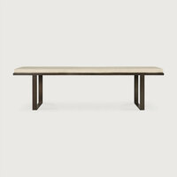 Ethnicraft Stability Bench Natural Fabric