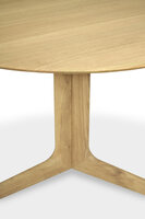 Ethnicraft Corto Dining Table Oak Round