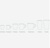 HKLIVING 70s ceramics americano mug fire