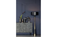 WOOOD Essentials Blackout Too Staande Lamp Metaal Zwart Brass