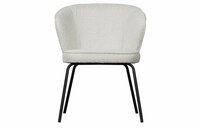 WOOOD Essentials Admit eetkamerstoel Boucl&eacute; Naturel