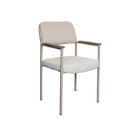 NOGA eetkamerstoel Levi taupe frame / duo stoffering
