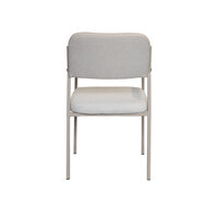 NOGA eetkamerstoel Levi taupe frame / duo stoffering