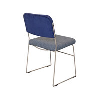 NOGA lima eetkamerstoel taupe frame / duo stoffering