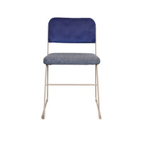 NOGA lima eetkamerstoel taupe frame / duo stoffering