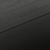 WOOOD eettafel Rhonda blacknight &Oslash;129cm blacknight [fsc]