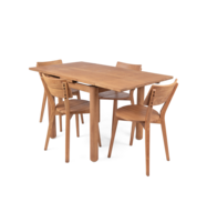 dBodhi Dino Square Extendable Dining Table 80x140cm