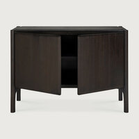 Ethnicraft PI 2 deurs dressoir teak donkerbruin