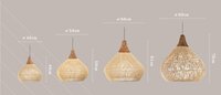 dBodhi Drum lamp Brown 60 cm