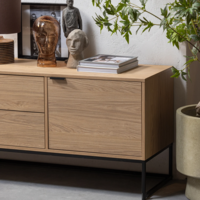 WOOOD Essentials Silas Tv-Meubel 180cm Eiken Decor