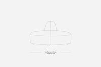 HKLIVING Jax Couch Element Angle, Light Grey