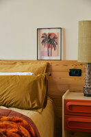 HKliving Acrylic frame brown palms