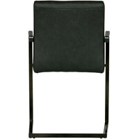 Woood Bas Eetkamerstoel Pu Antraciet